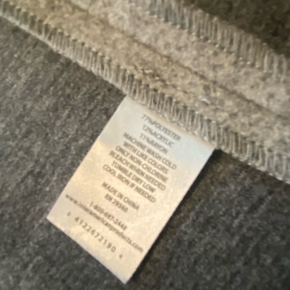 DIP Gray Thick Wrap Warm Cardigan Size XL B30 - Picture 3 of 3